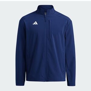 🆕 Adidas navy blue dry fit zipper jacket